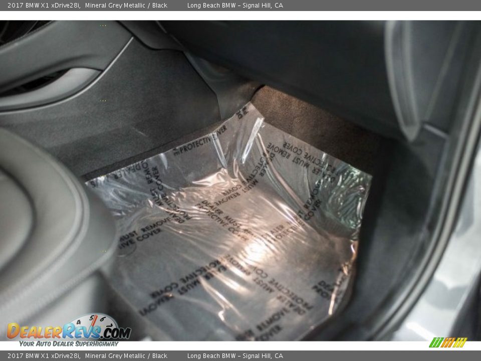 2017 BMW X1 xDrive28i Mineral Grey Metallic / Black Photo #21