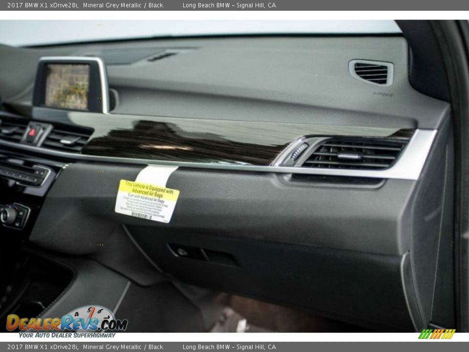 2017 BMW X1 xDrive28i Mineral Grey Metallic / Black Photo #22