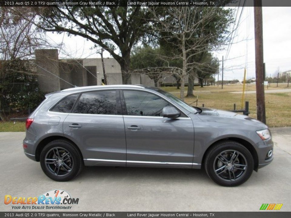 2013 Audi Q5 2.0 TFSI quattro Monsoon Gray Metallic / Black Photo #6