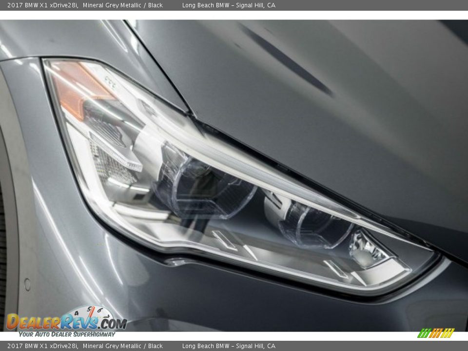 2017 BMW X1 xDrive28i Mineral Grey Metallic / Black Photo #25