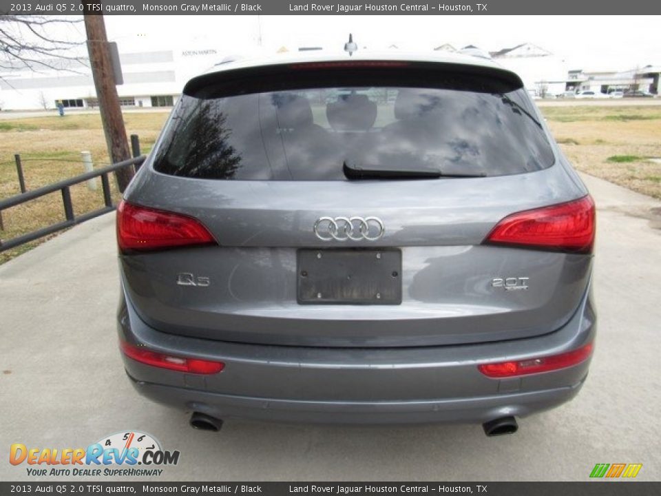 2013 Audi Q5 2.0 TFSI quattro Monsoon Gray Metallic / Black Photo #8