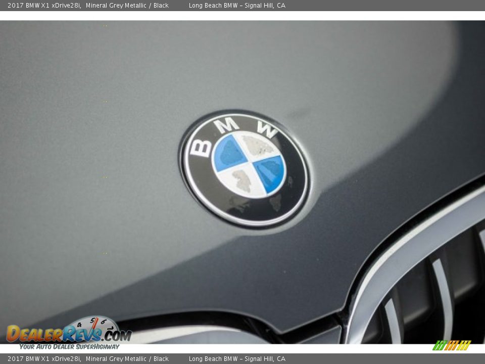 2017 BMW X1 xDrive28i Mineral Grey Metallic / Black Photo #26