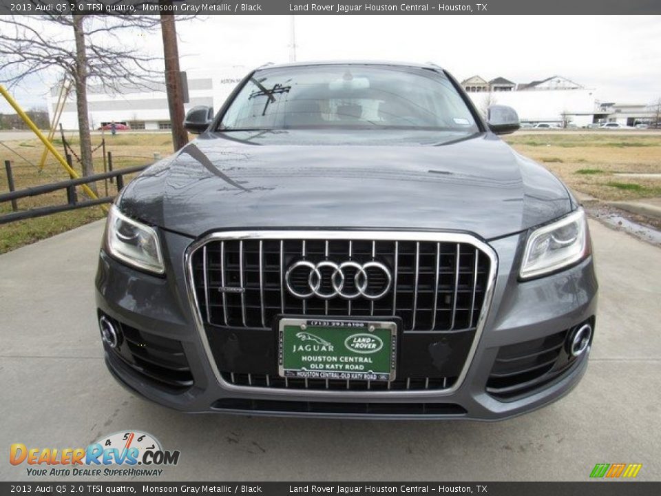 2013 Audi Q5 2.0 TFSI quattro Monsoon Gray Metallic / Black Photo #9