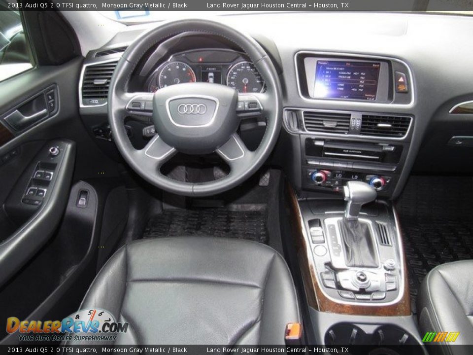 2013 Audi Q5 2.0 TFSI quattro Monsoon Gray Metallic / Black Photo #14