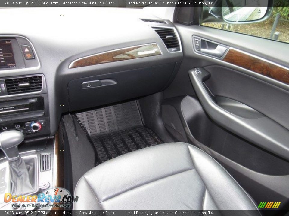 2013 Audi Q5 2.0 TFSI quattro Monsoon Gray Metallic / Black Photo #15
