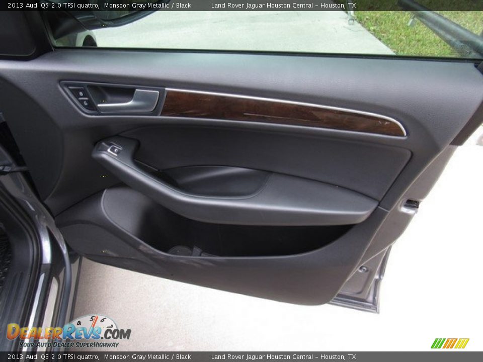 2013 Audi Q5 2.0 TFSI quattro Monsoon Gray Metallic / Black Photo #21