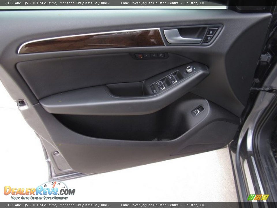 2013 Audi Q5 2.0 TFSI quattro Monsoon Gray Metallic / Black Photo #24