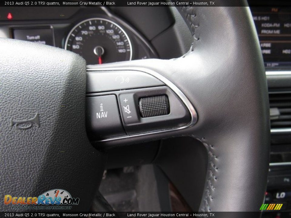 2013 Audi Q5 2.0 TFSI quattro Monsoon Gray Metallic / Black Photo #29