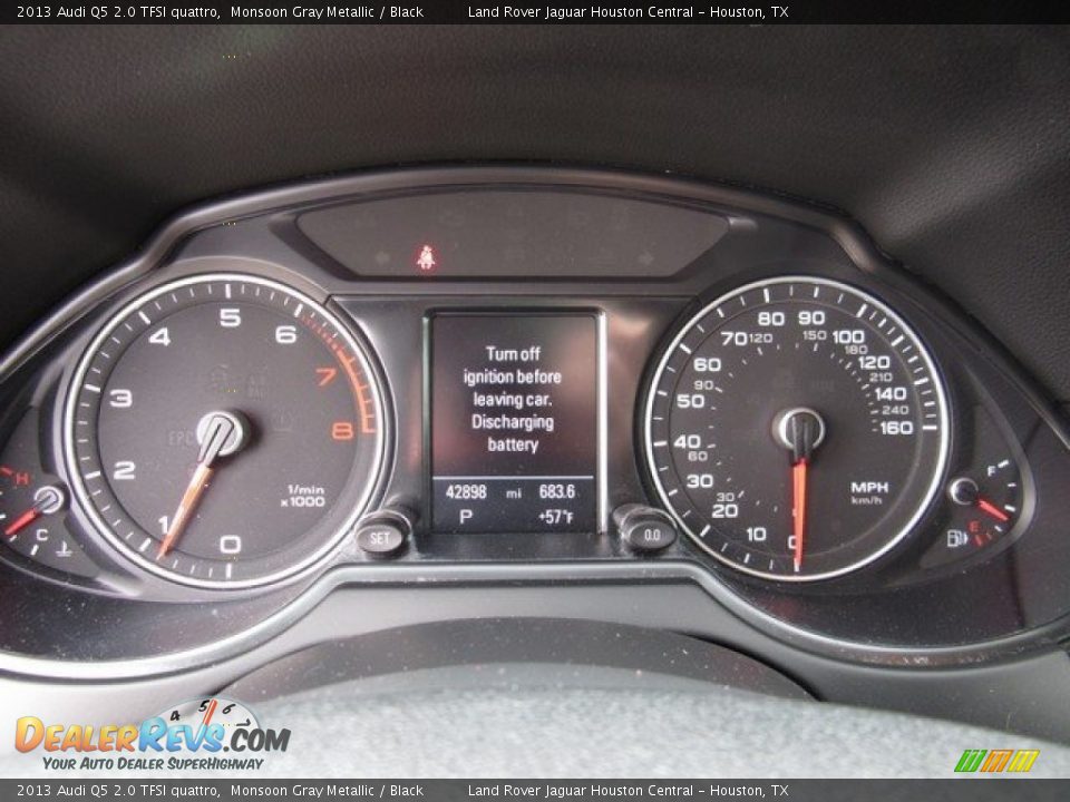 2013 Audi Q5 2.0 TFSI quattro Monsoon Gray Metallic / Black Photo #30