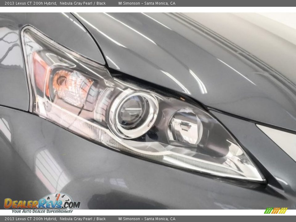 2013 Lexus CT 200h Hybrid Nebula Gray Pearl / Black Photo #30