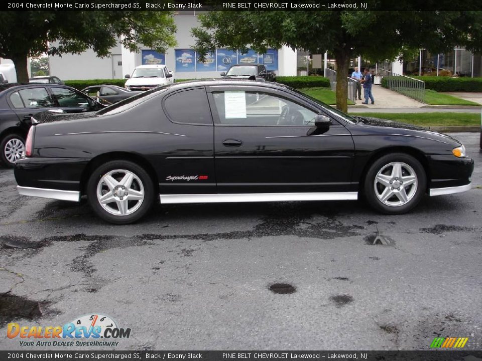 2004 Chevrolet Monte Carlo Supercharged SS Black / Ebony Black Photo #3