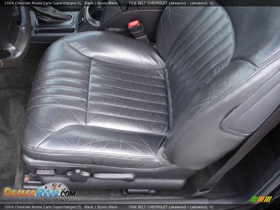 2004 Chevrolet Monte Carlo Supercharged SS Black / Ebony Black Photo #8