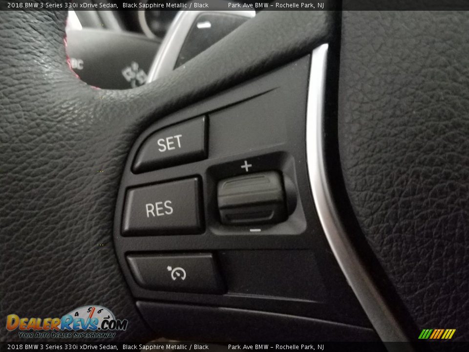 2018 BMW 3 Series 330i xDrive Sedan Black Sapphire Metallic / Black Photo #19