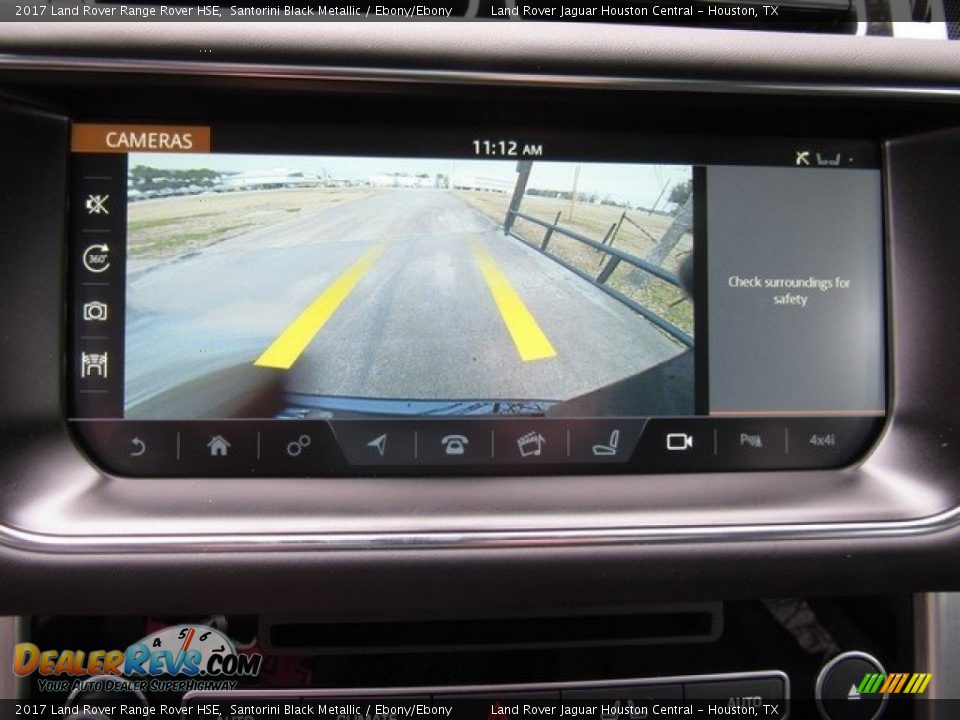 2017 Land Rover Range Rover HSE Santorini Black Metallic / Ebony/Ebony Photo #20