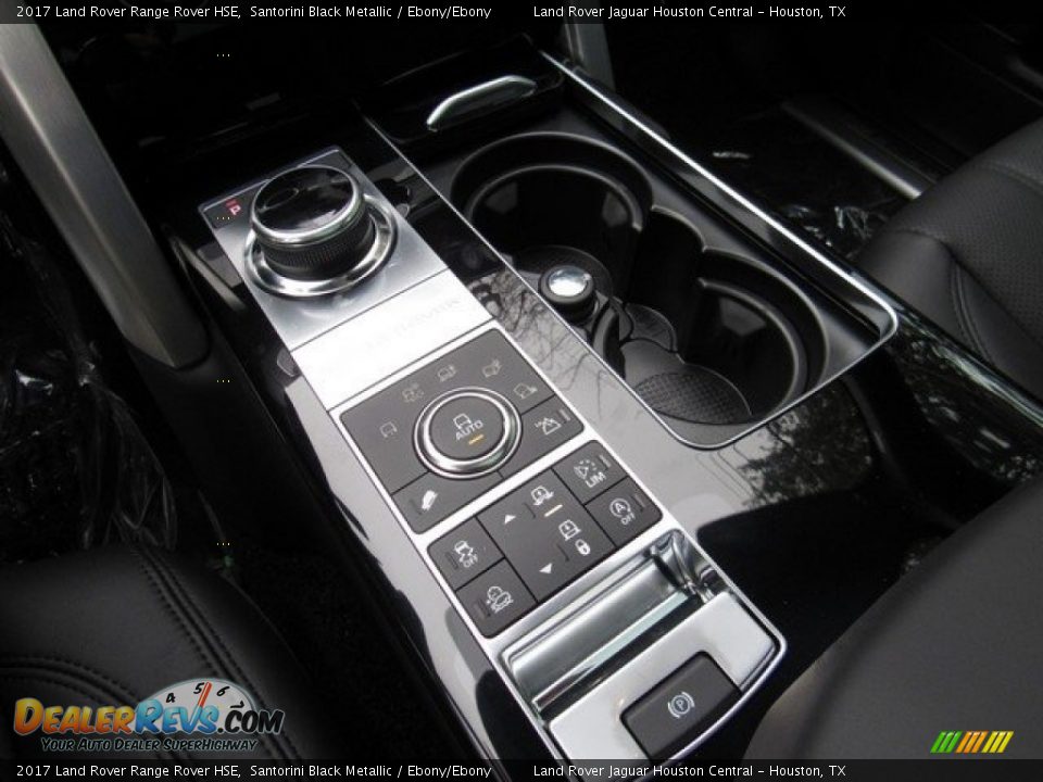 2017 Land Rover Range Rover HSE Santorini Black Metallic / Ebony/Ebony Photo #21