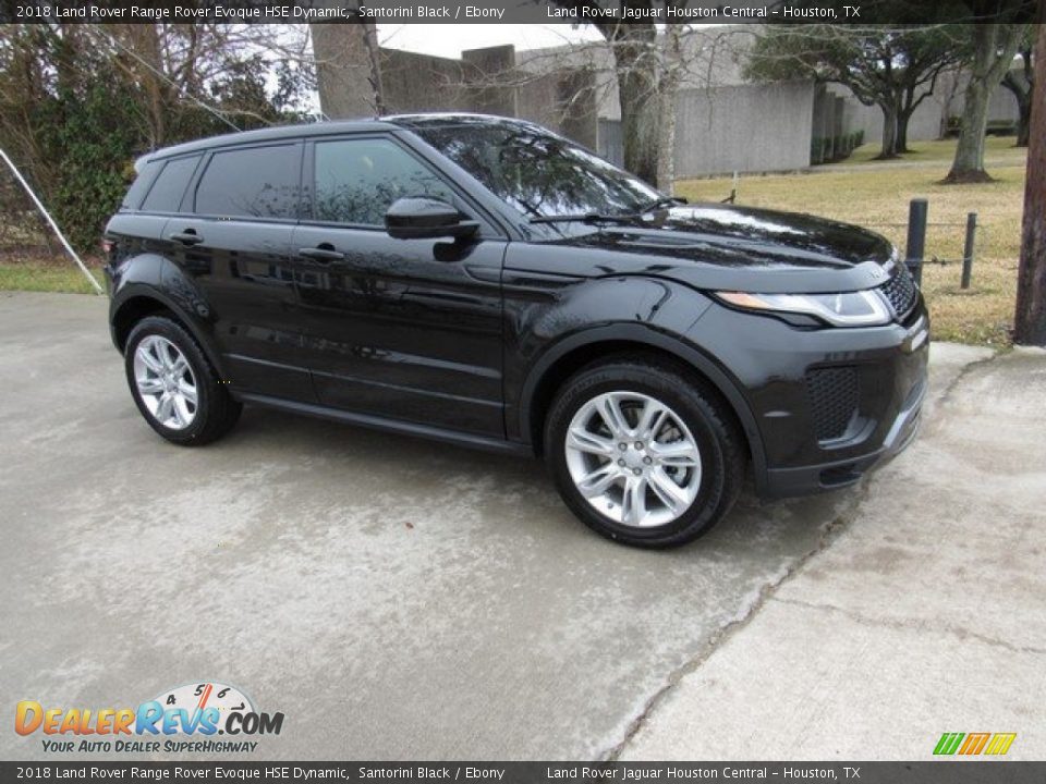 2018 Land Rover Range Rover Evoque HSE Dynamic Santorini Black / Ebony Photo #1