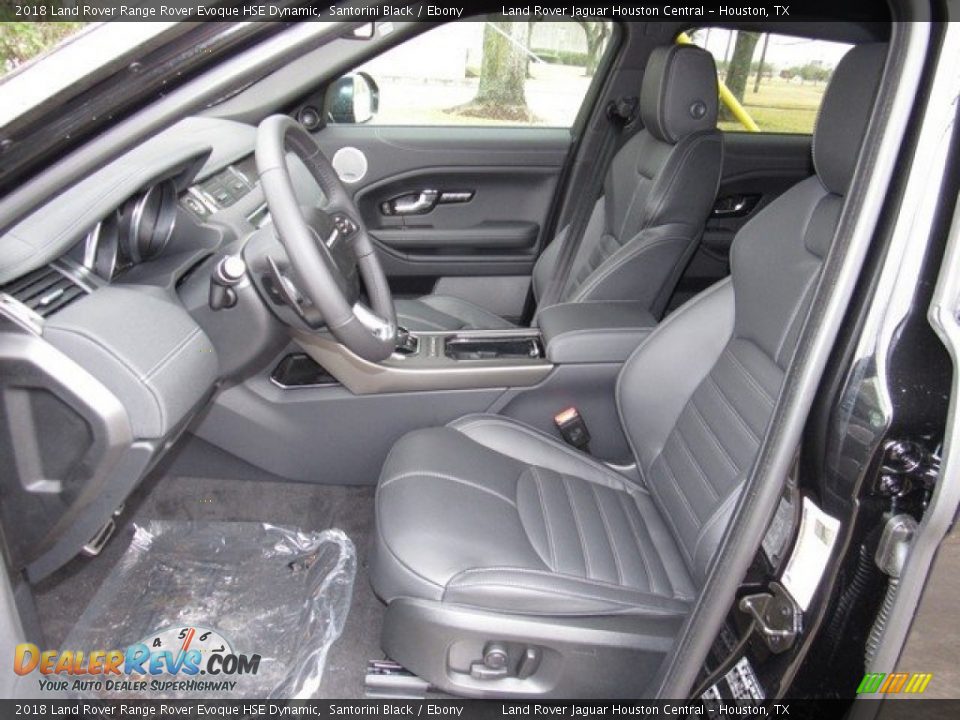 2018 Land Rover Range Rover Evoque HSE Dynamic Santorini Black / Ebony Photo #3