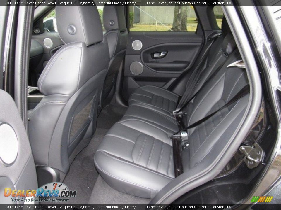 2018 Land Rover Range Rover Evoque HSE Dynamic Santorini Black / Ebony Photo #5