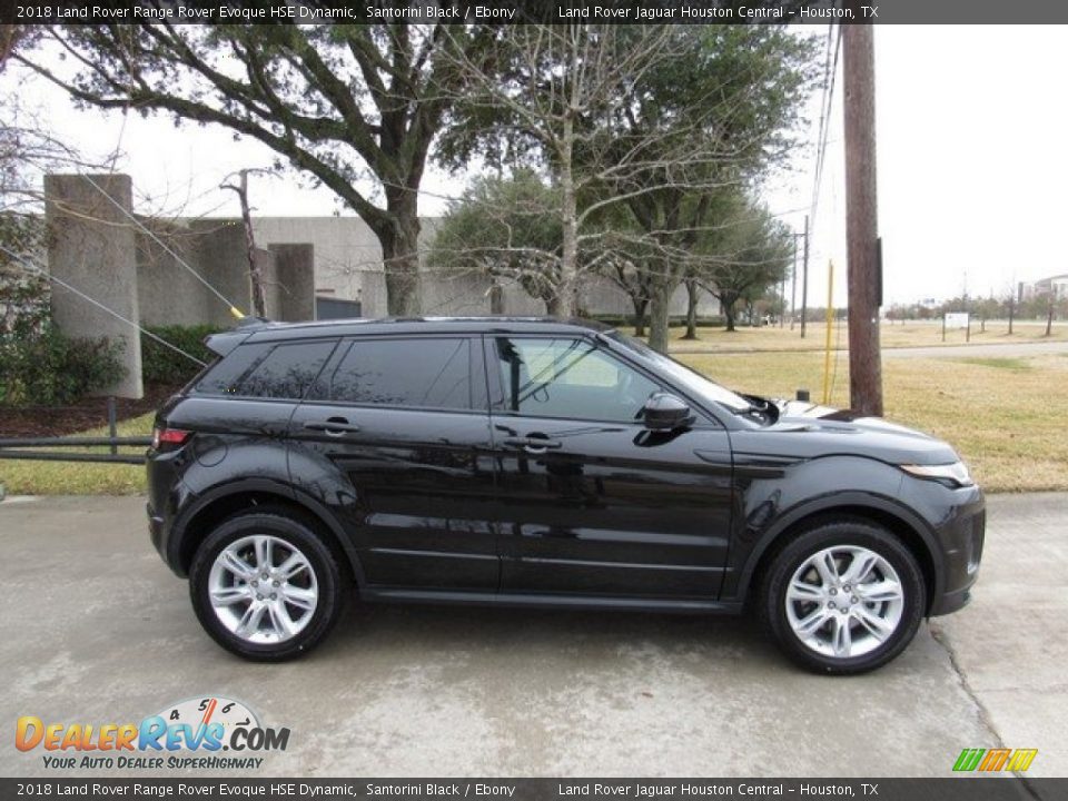 2018 Land Rover Range Rover Evoque HSE Dynamic Santorini Black / Ebony Photo #6