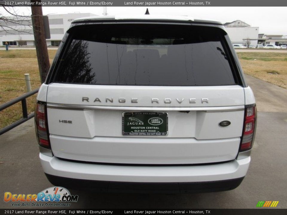 2017 Land Rover Range Rover HSE Fuji White / Ebony/Ebony Photo #8