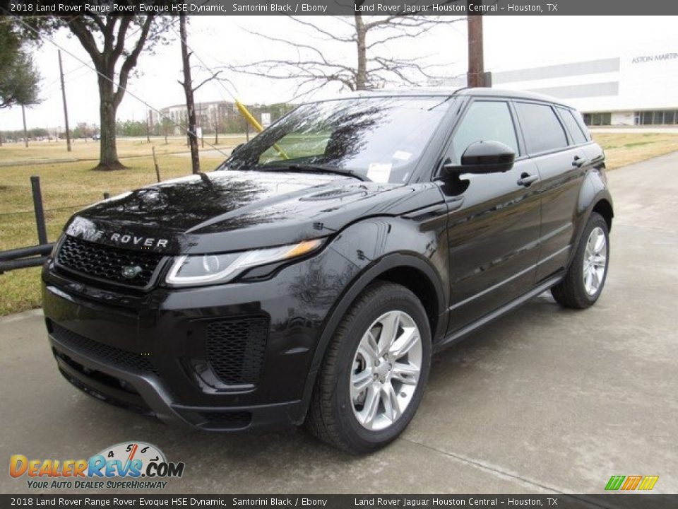 2018 Land Rover Range Rover Evoque HSE Dynamic Santorini Black / Ebony Photo #10