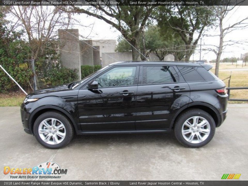 2018 Land Rover Range Rover Evoque HSE Dynamic Santorini Black / Ebony Photo #11