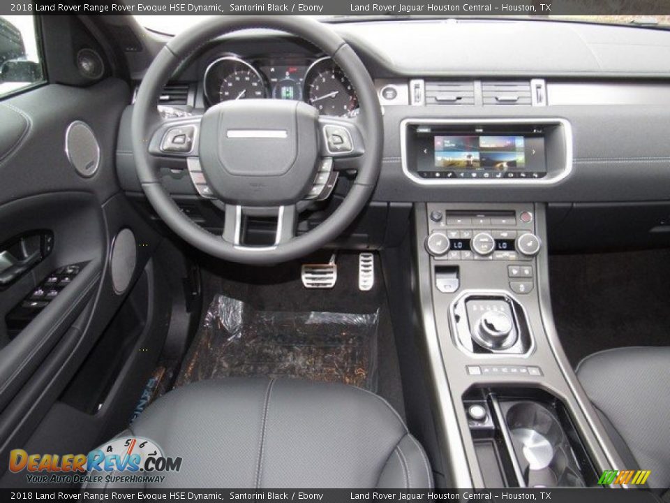 2018 Land Rover Range Rover Evoque HSE Dynamic Santorini Black / Ebony Photo #13