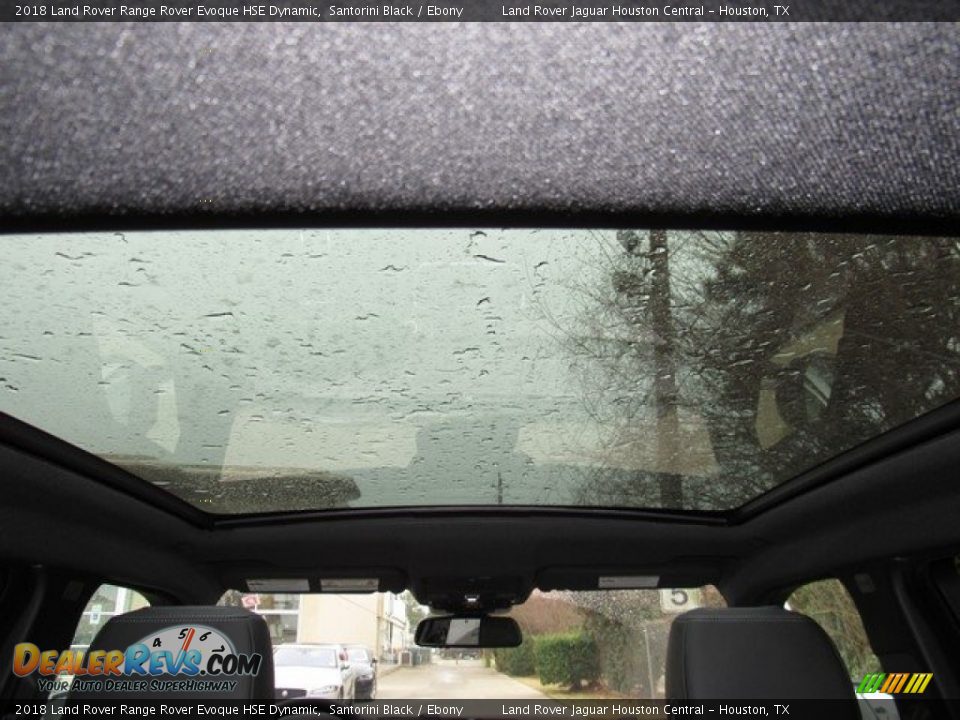 2018 Land Rover Range Rover Evoque HSE Dynamic Santorini Black / Ebony Photo #17