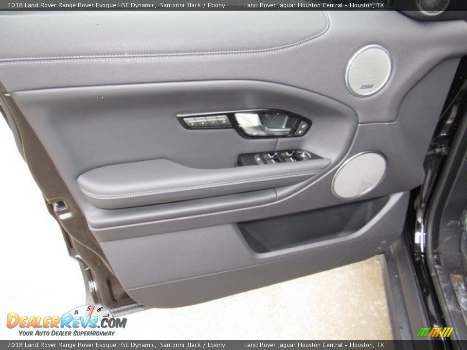 2018 Land Rover Range Rover Evoque HSE Dynamic Santorini Black / Ebony Photo #18