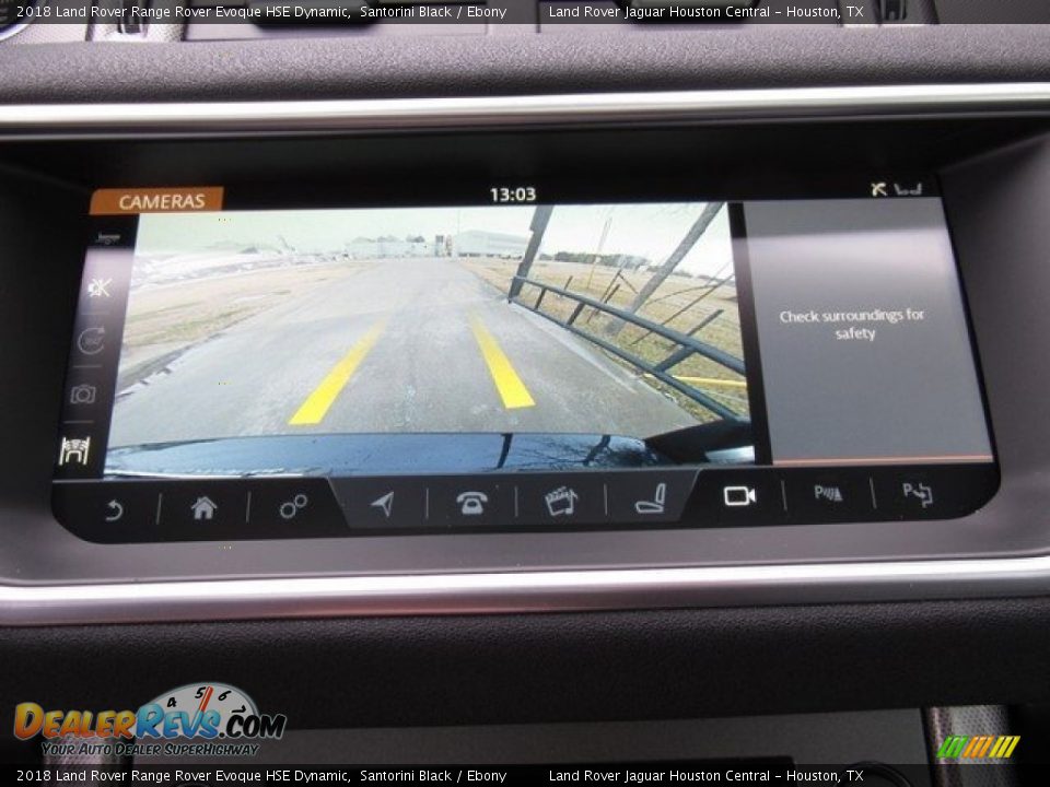 2018 Land Rover Range Rover Evoque HSE Dynamic Santorini Black / Ebony Photo #20