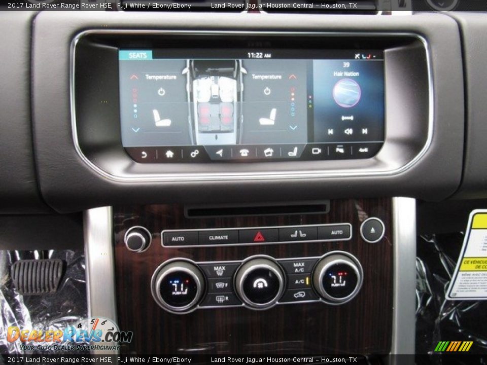 2017 Land Rover Range Rover HSE Fuji White / Ebony/Ebony Photo #22