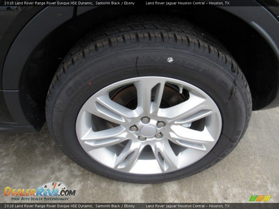 2018 Land Rover Range Rover Evoque HSE Dynamic Santorini Black / Ebony Photo #24