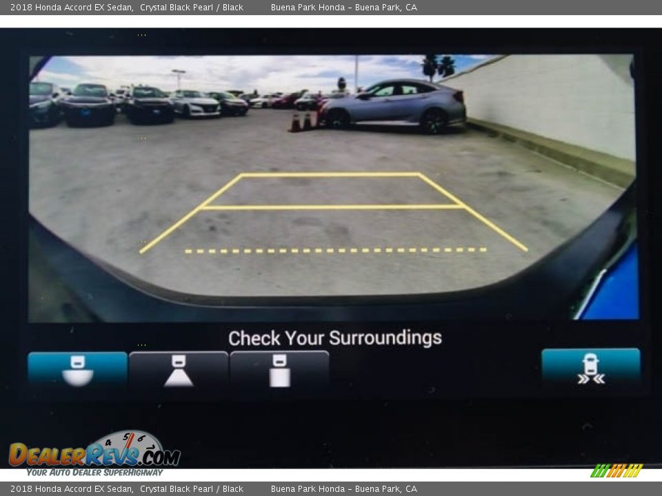 2018 Honda Accord EX Sedan Crystal Black Pearl / Black Photo #5