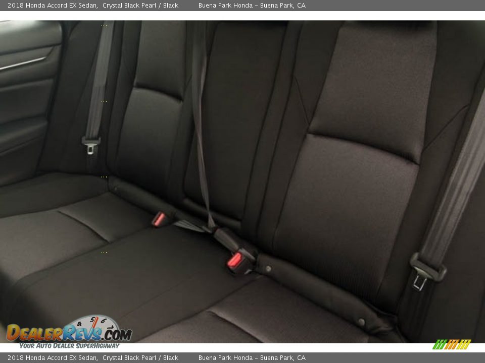 2018 Honda Accord EX Sedan Crystal Black Pearl / Black Photo #19