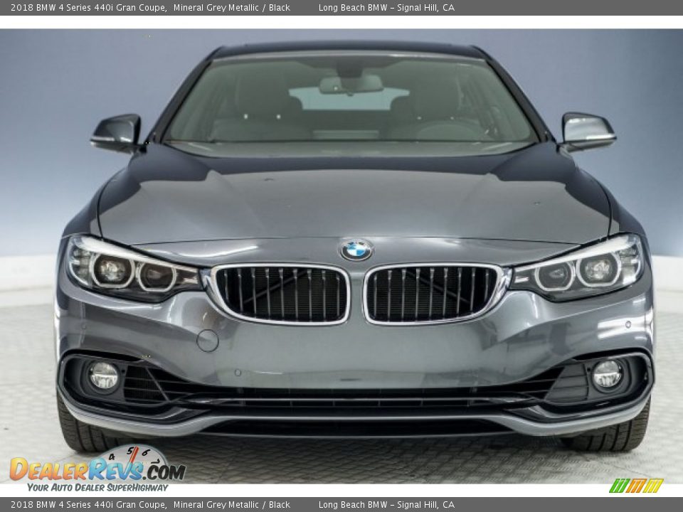 2018 BMW 4 Series 440i Gran Coupe Mineral Grey Metallic / Black Photo #2