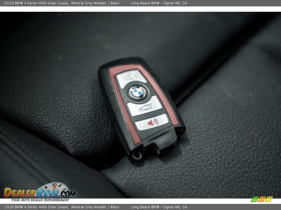 2018 BMW 4 Series 440i Gran Coupe Mineral Grey Metallic / Black Photo #11
