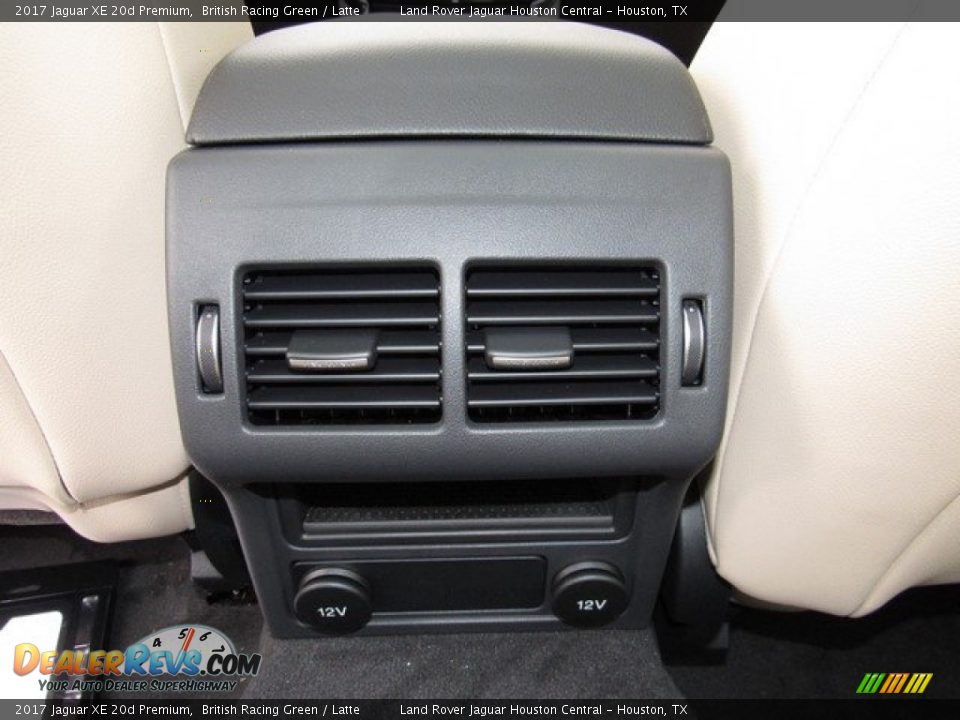 2017 Jaguar XE 20d Premium British Racing Green / Latte Photo #15