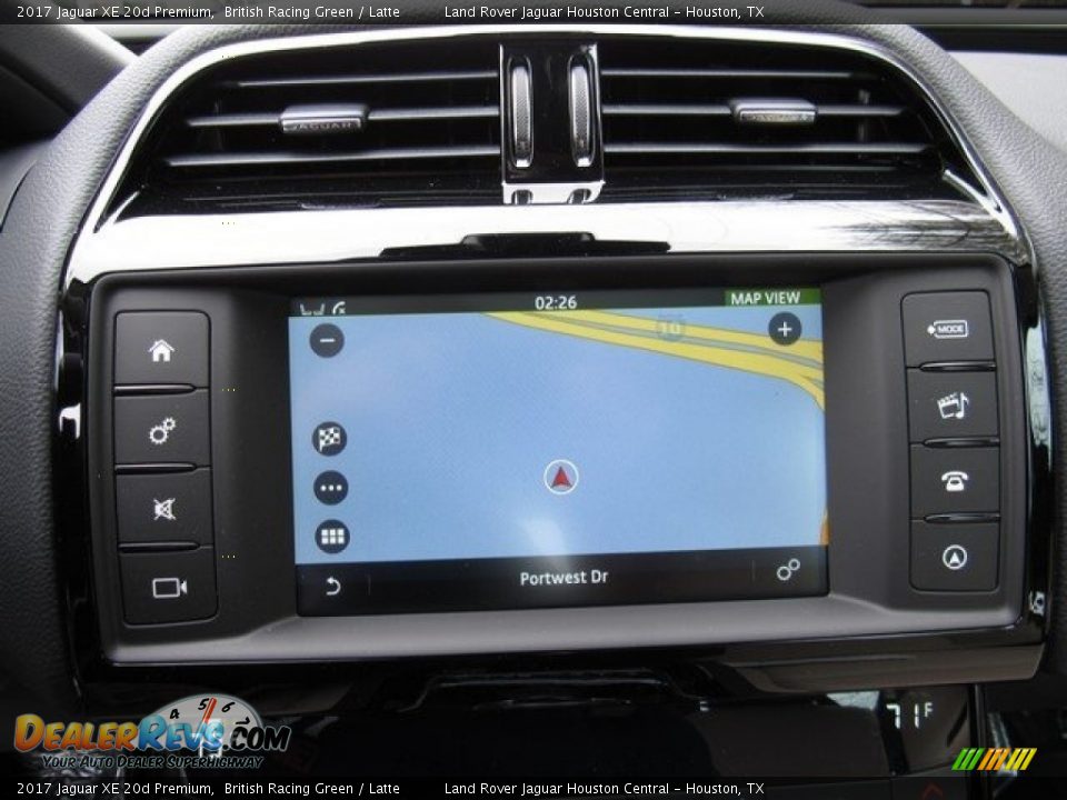 2017 Jaguar XE 20d Premium British Racing Green / Latte Photo #19