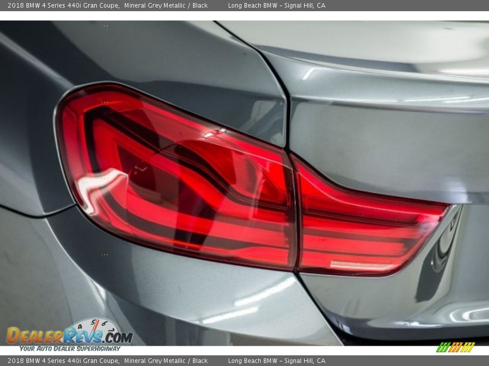 2018 BMW 4 Series 440i Gran Coupe Mineral Grey Metallic / Black Photo #19