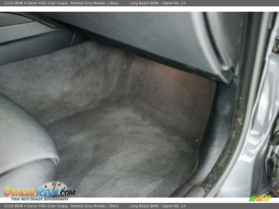 2018 BMW 4 Series 440i Gran Coupe Mineral Grey Metallic / Black Photo #20