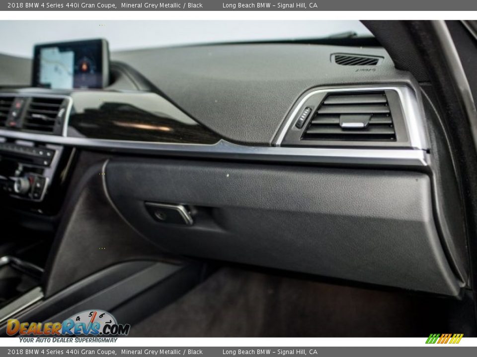 2018 BMW 4 Series 440i Gran Coupe Mineral Grey Metallic / Black Photo #21