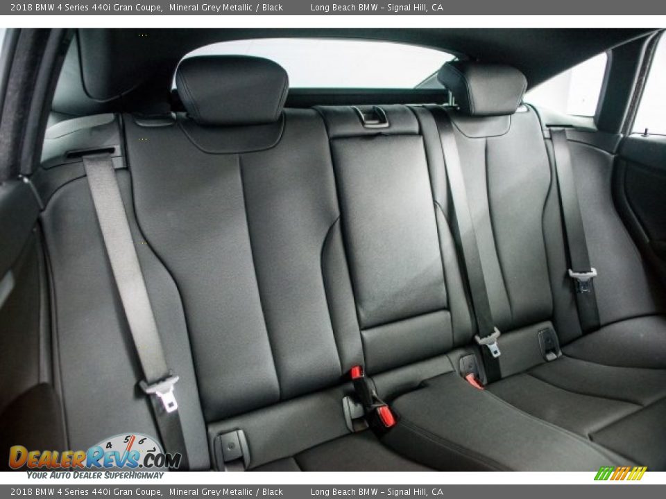 2018 BMW 4 Series 440i Gran Coupe Mineral Grey Metallic / Black Photo #25