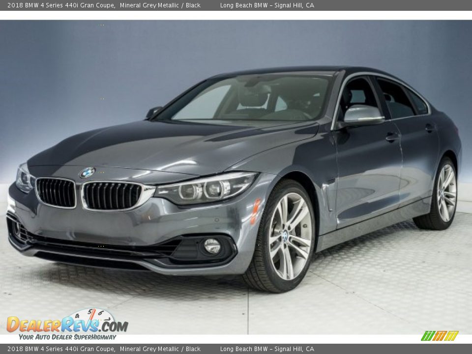 2018 BMW 4 Series 440i Gran Coupe Mineral Grey Metallic / Black Photo #29