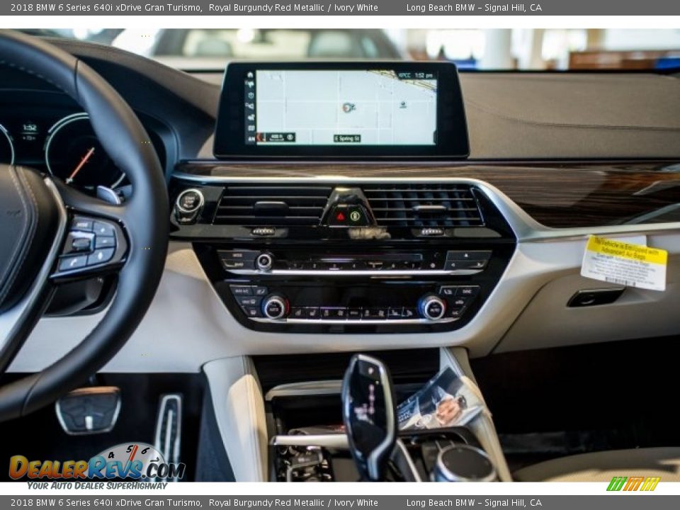 2018 BMW 6 Series 640i xDrive Gran Turismo Royal Burgundy Red Metallic / Ivory White Photo #4