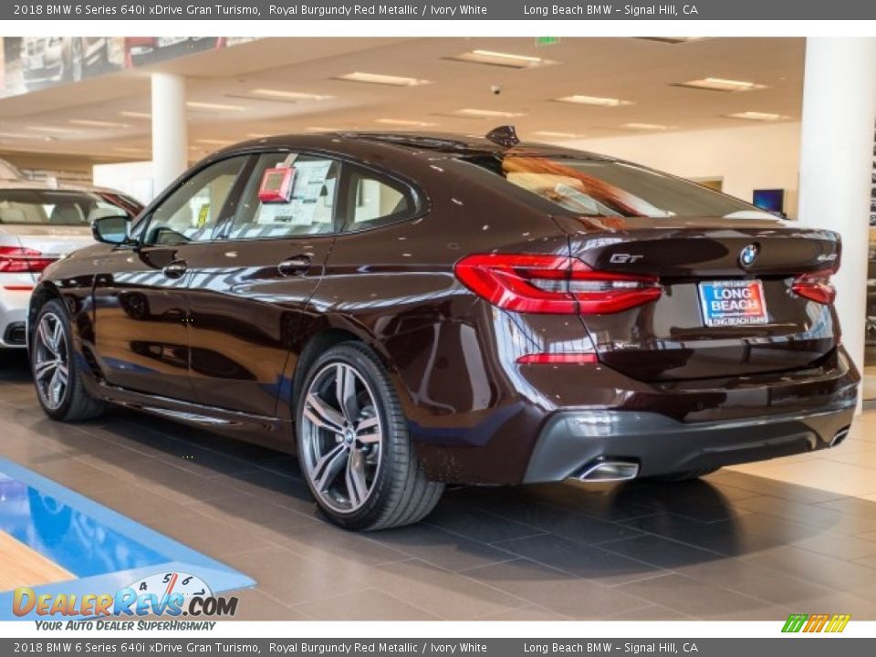 2018 BMW 6 Series 640i xDrive Gran Turismo Royal Burgundy Red Metallic / Ivory White Photo #9