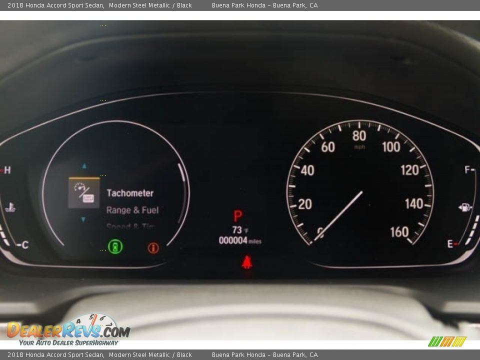 2018 Honda Accord Sport Sedan Modern Steel Metallic / Black Photo #13