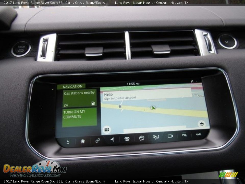 2017 Land Rover Range Rover Sport SE Corris Grey / Ebony/Ebony Photo #19