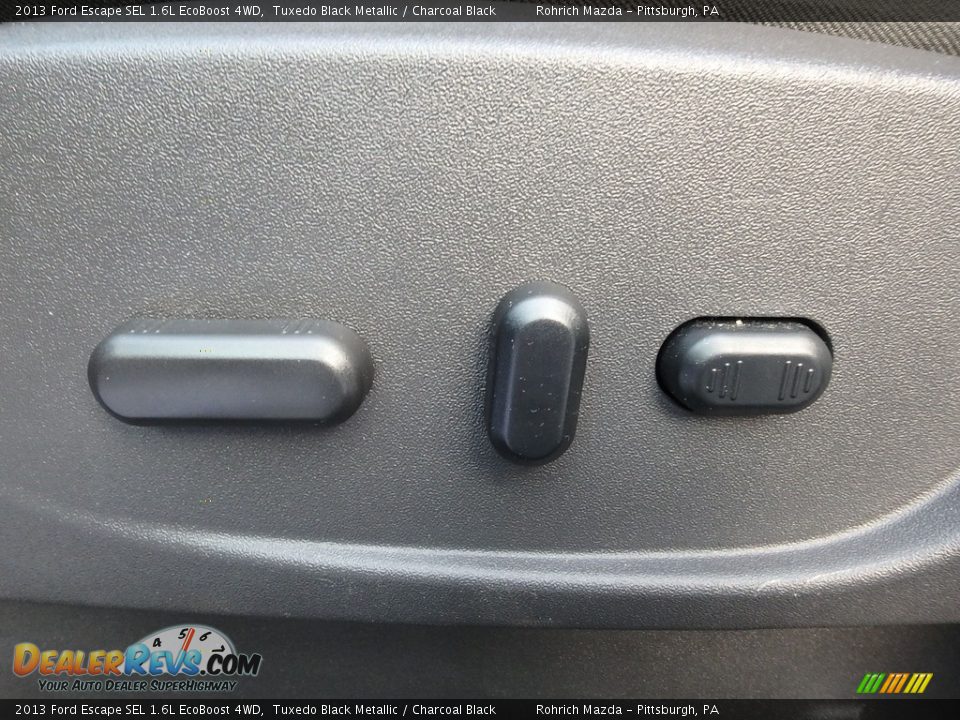 2013 Ford Escape SEL 1.6L EcoBoost 4WD Tuxedo Black Metallic / Charcoal Black Photo #20