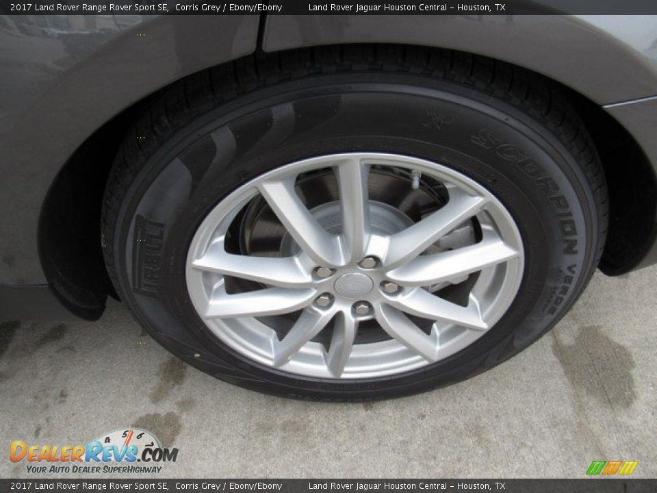 2017 Land Rover Range Rover Sport SE Corris Grey / Ebony/Ebony Photo #24
