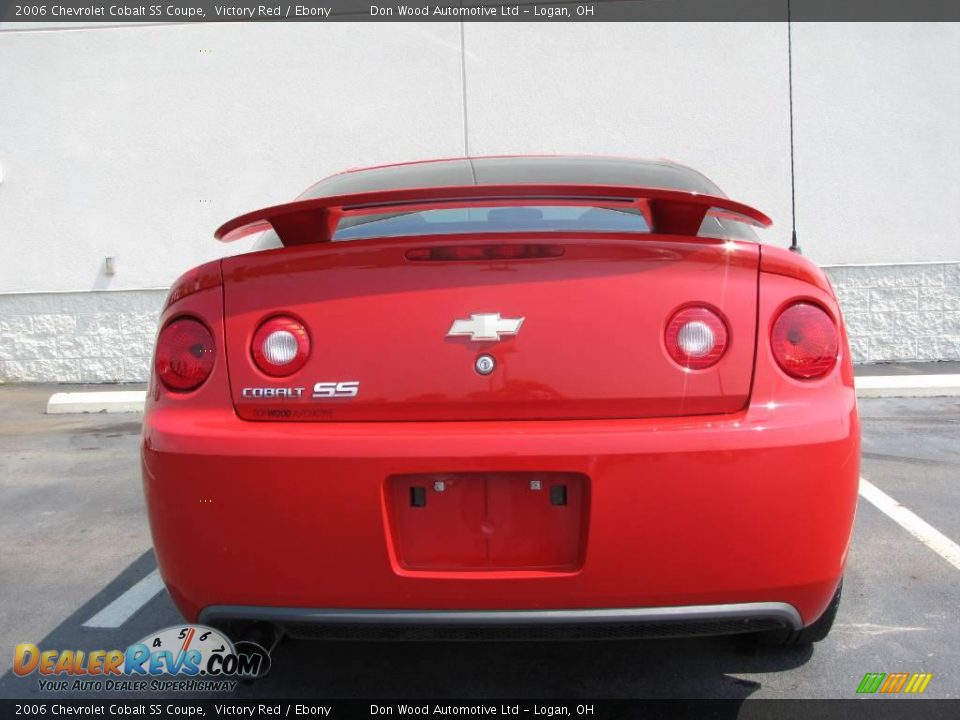 2006 Chevrolet Cobalt SS Coupe Victory Red / Ebony Photo #6
